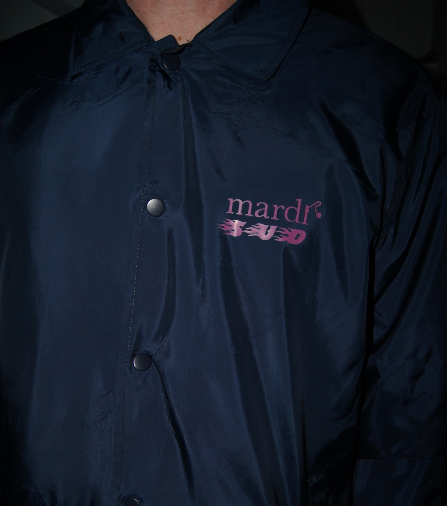 GRAPHIC Memories Jacket - Navy & Pink