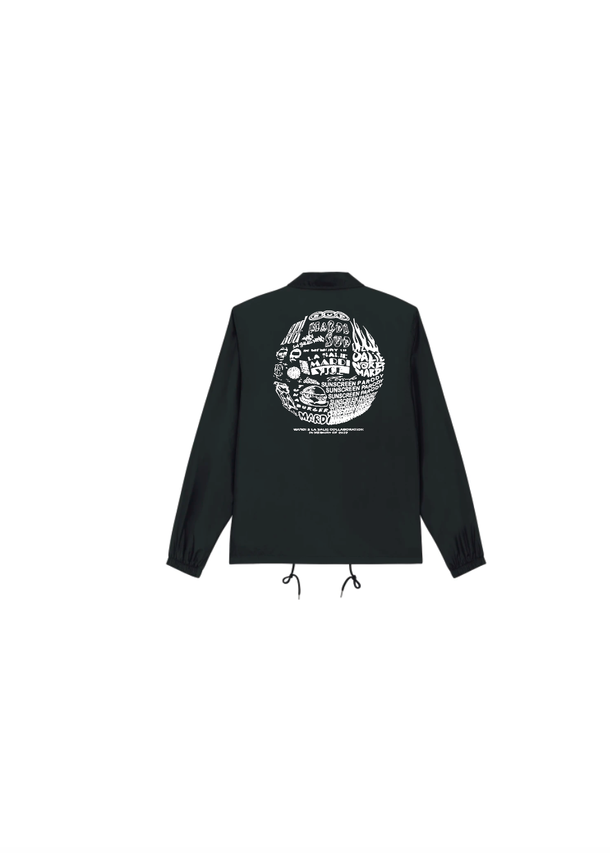 GRAPHIC Collab Jacket - Black & White