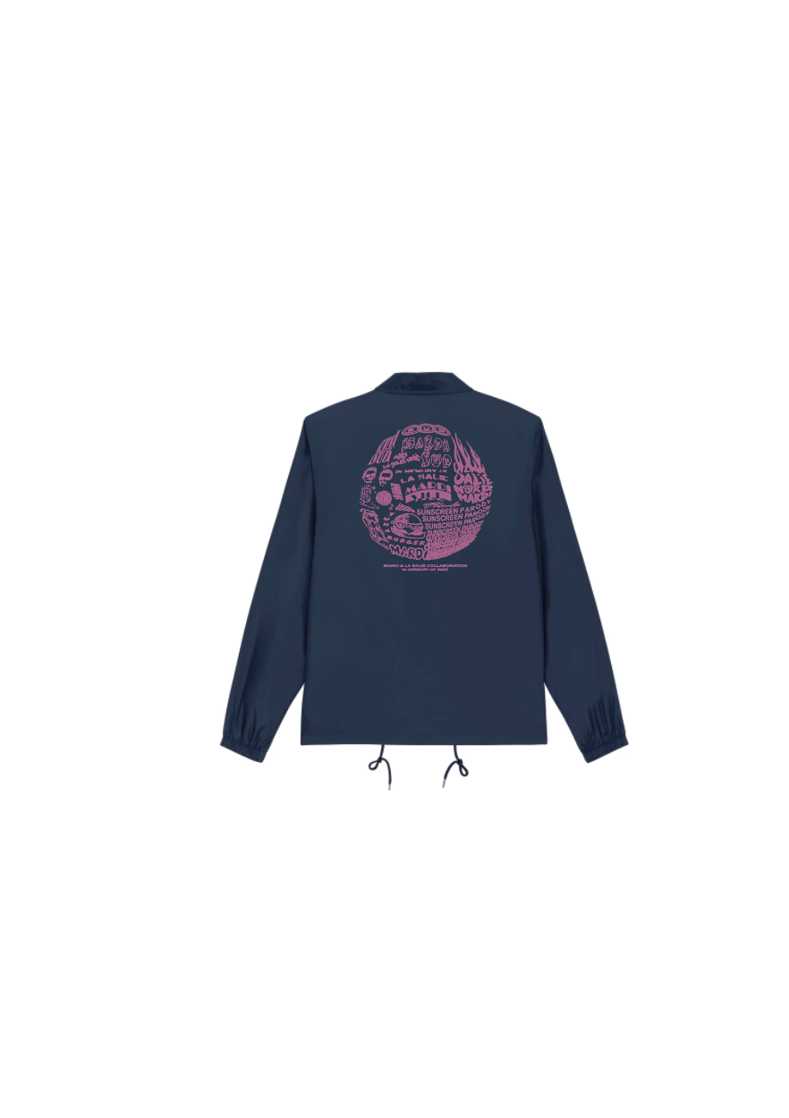GRAPHIC Memories Jacket - Navy & Pink