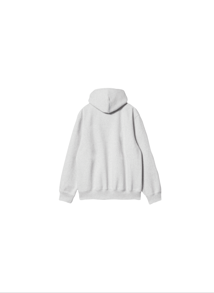 HOODIES SUD ASH-GREY/RED