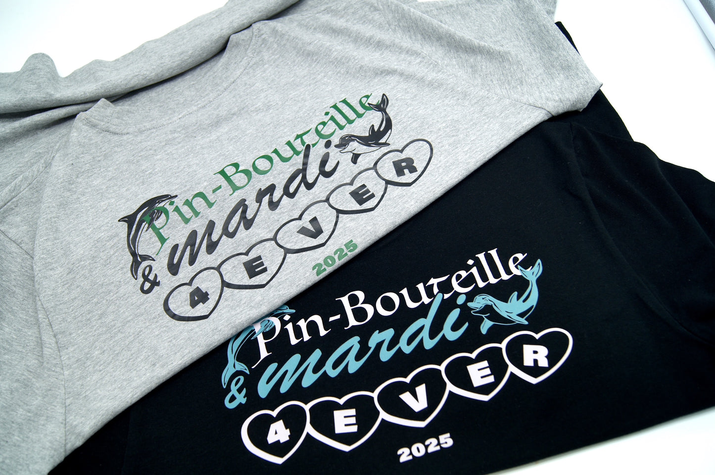 Collab Tshirt - Heather Grey