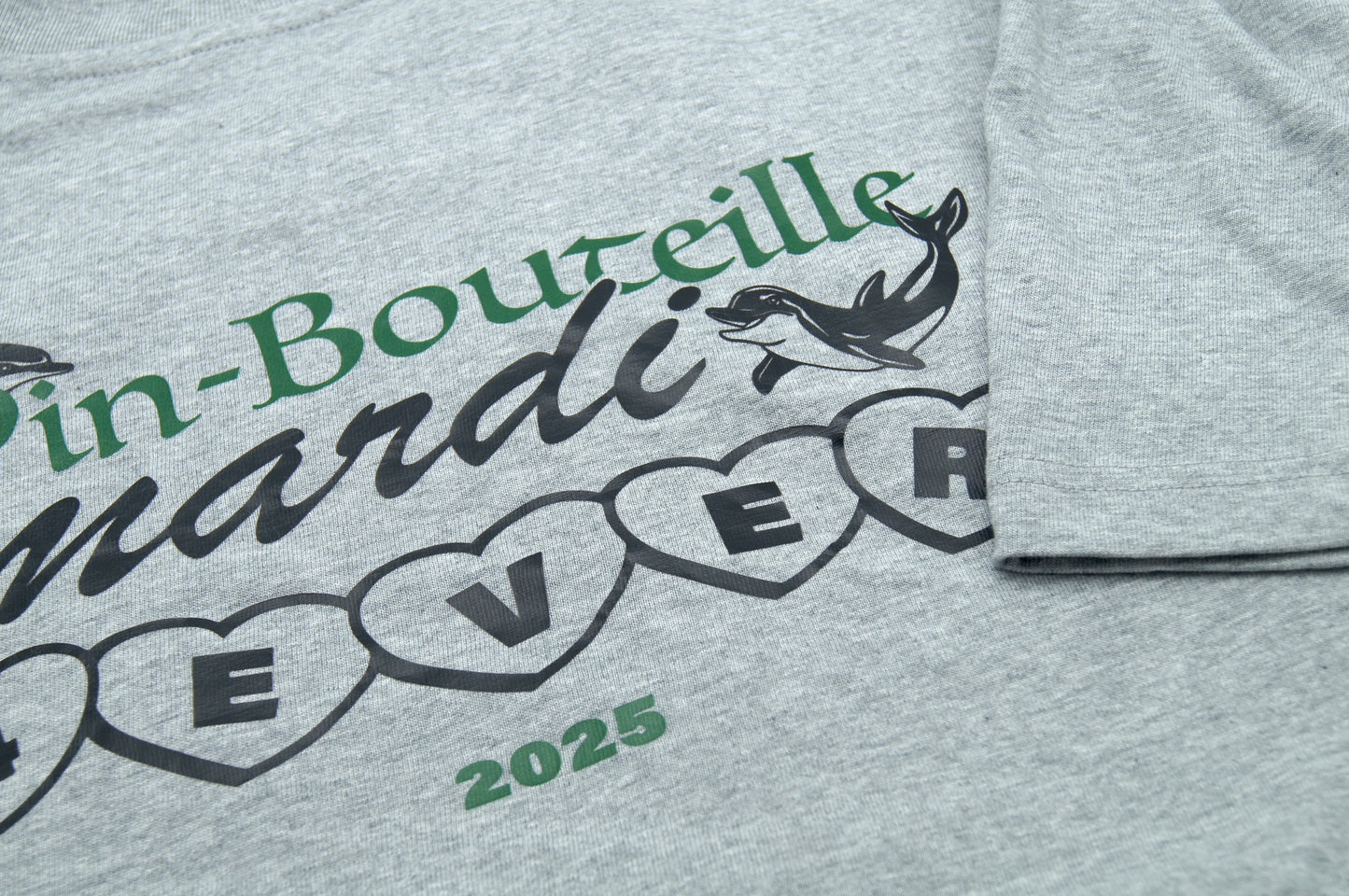 Collab Tshirt - Heather Grey