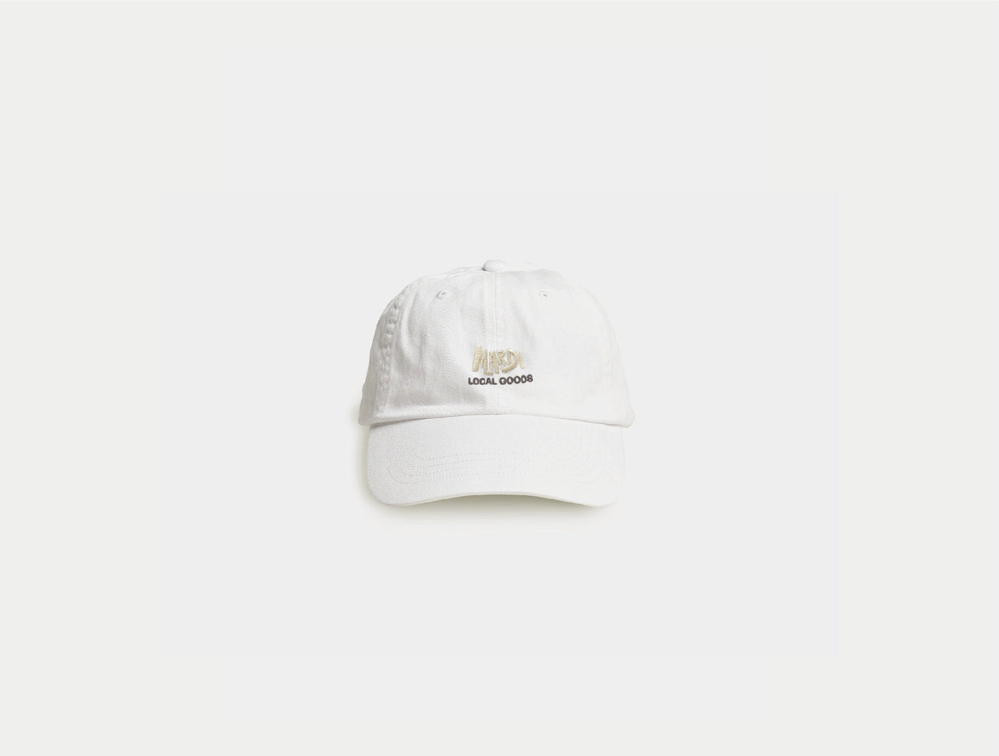 Local Goods Caps - White