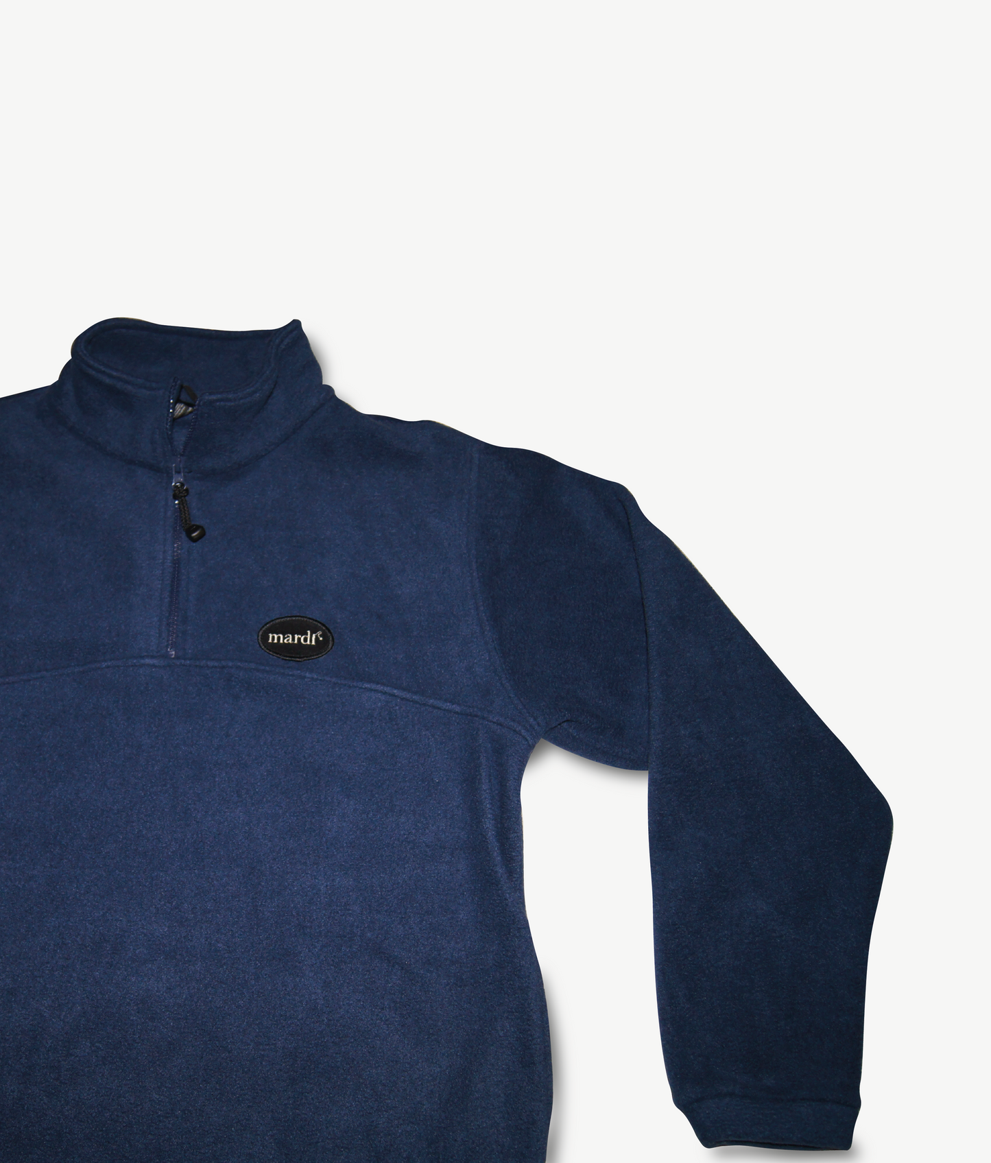 Polaire Navy - Patch Black/Cream