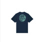 GRAPHIC Tee Shirt - Navy/Green Water