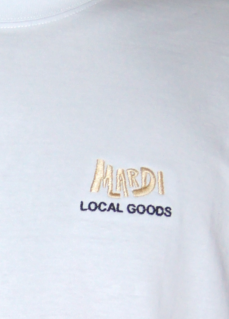 Local Goods Relaxed Tee Shirt - White